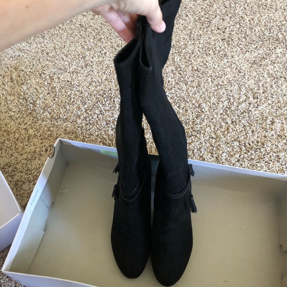 NWT lauren Conrad knee high boots - Picture 5 of 10